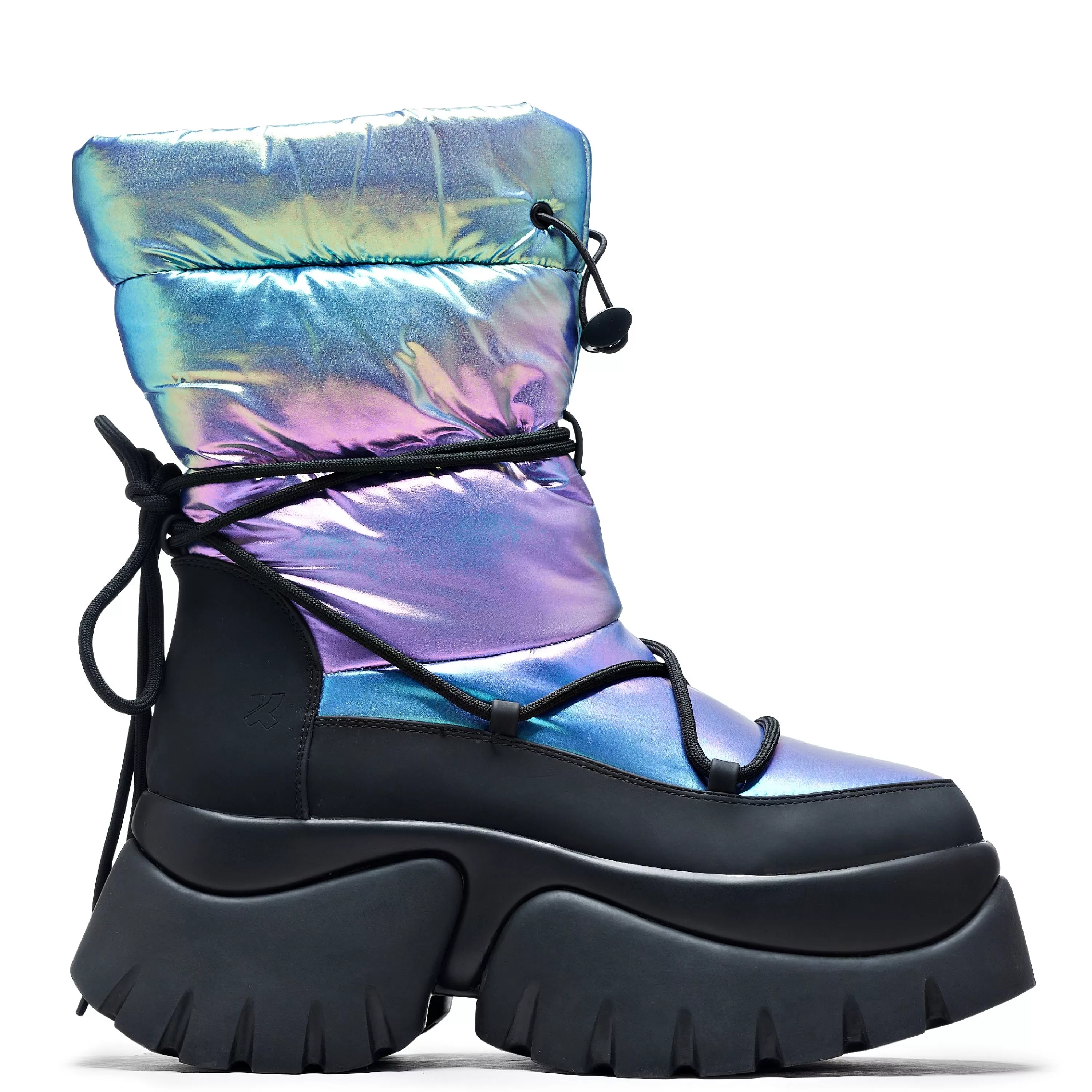 Platform Boots | Snow Boots>KOI footwear A Glass Mirage Snow Boots - Rainbow Multi