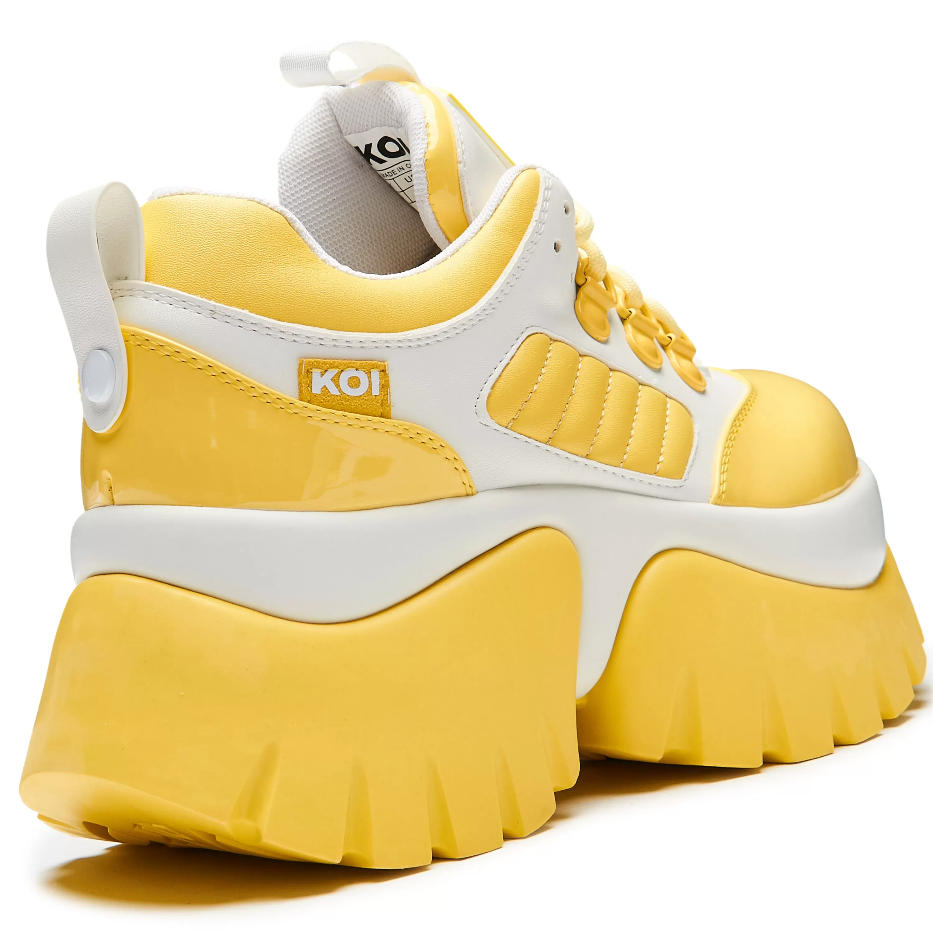 Sport Trainers>KOI footwear Banana Milkshake Trainers Yellow