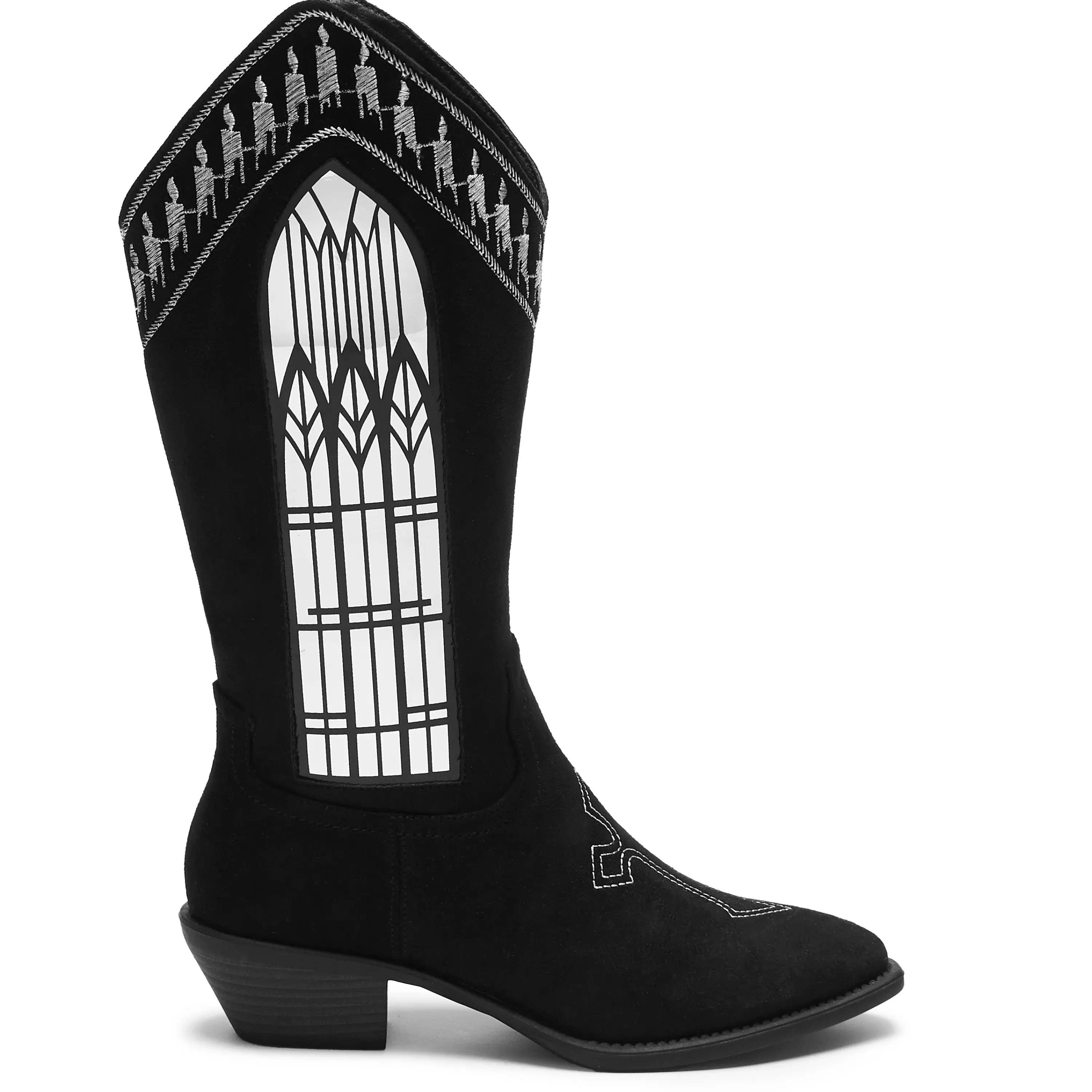 Platform Boots | Chunky Boots>KOI footwear Broken Confessions Cowboy Boots - Black