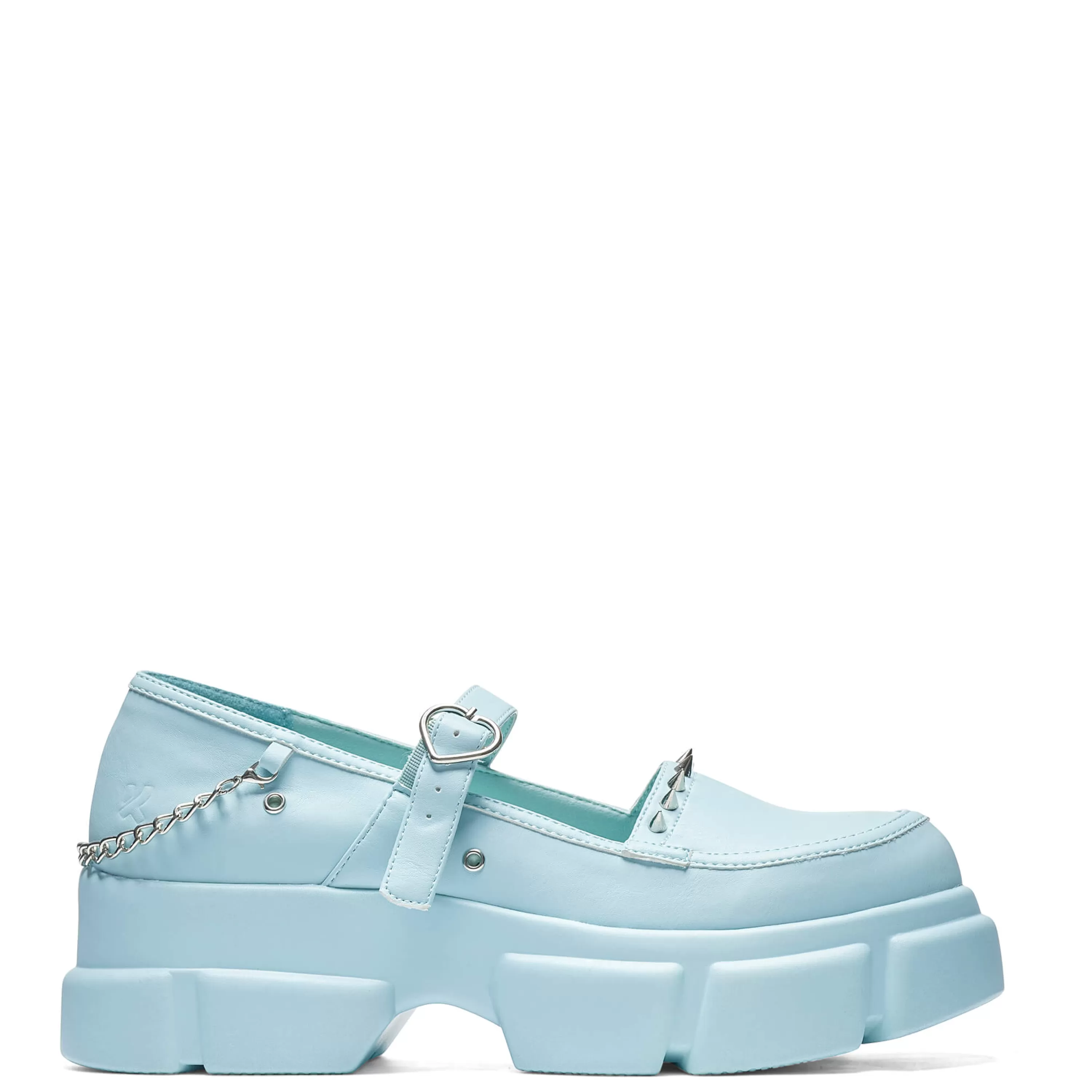 Kawaii Shoes | Flatform Shoes>KOI footwear Cloud Mist Chunky Shoes - Baby Blue