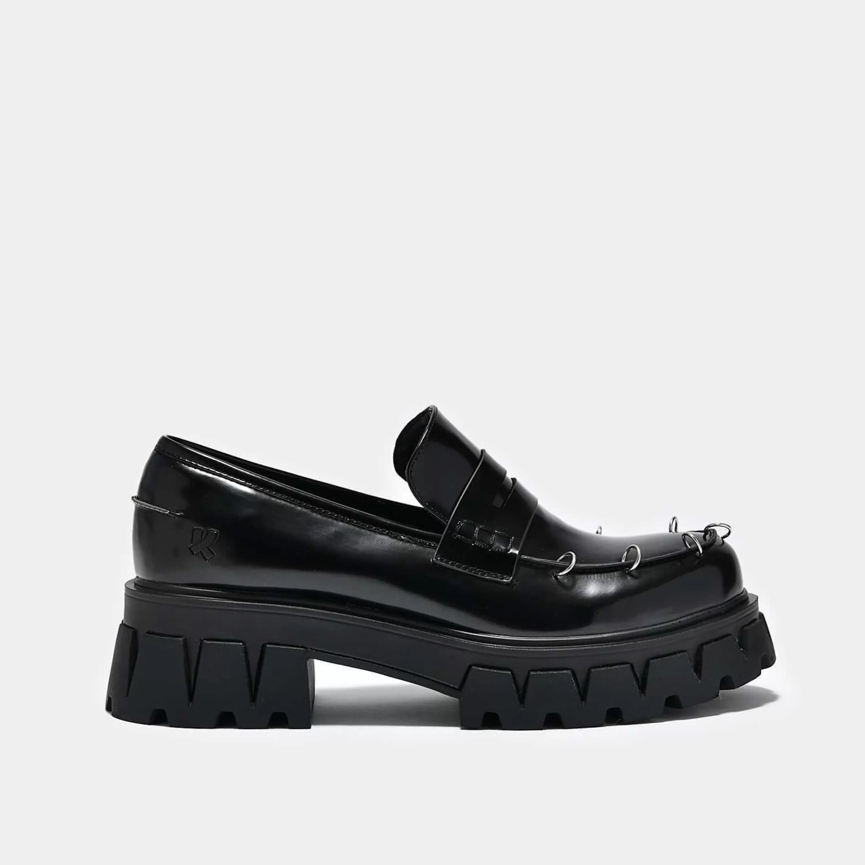 Loafers>KOI footwear Gensai Men's Cyber Punk Loafers Black