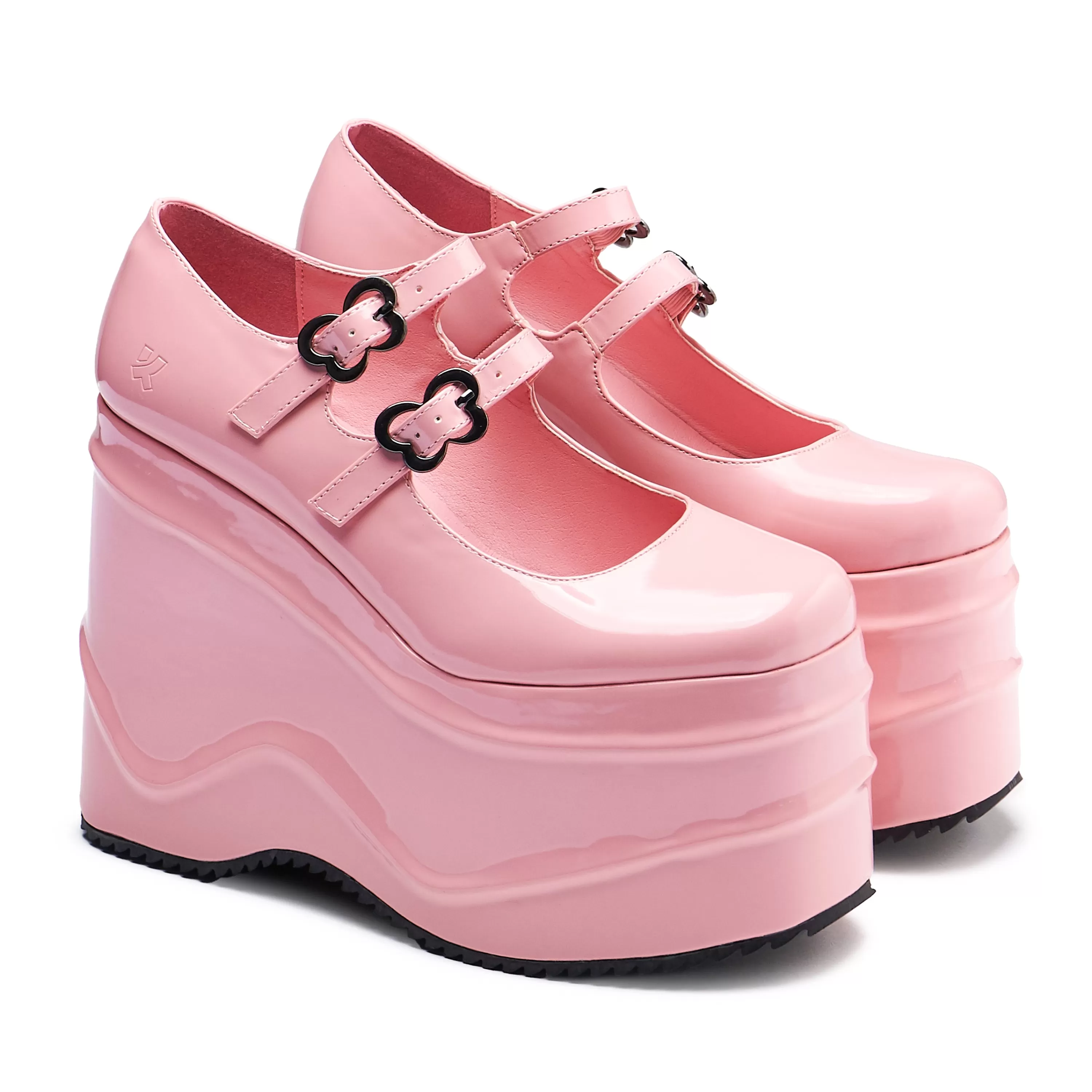 Heeled Mary Janes | Heeled Mary Janes>KOI footwear Good Fairy Princess Mega Platform Mary Janes - Pink