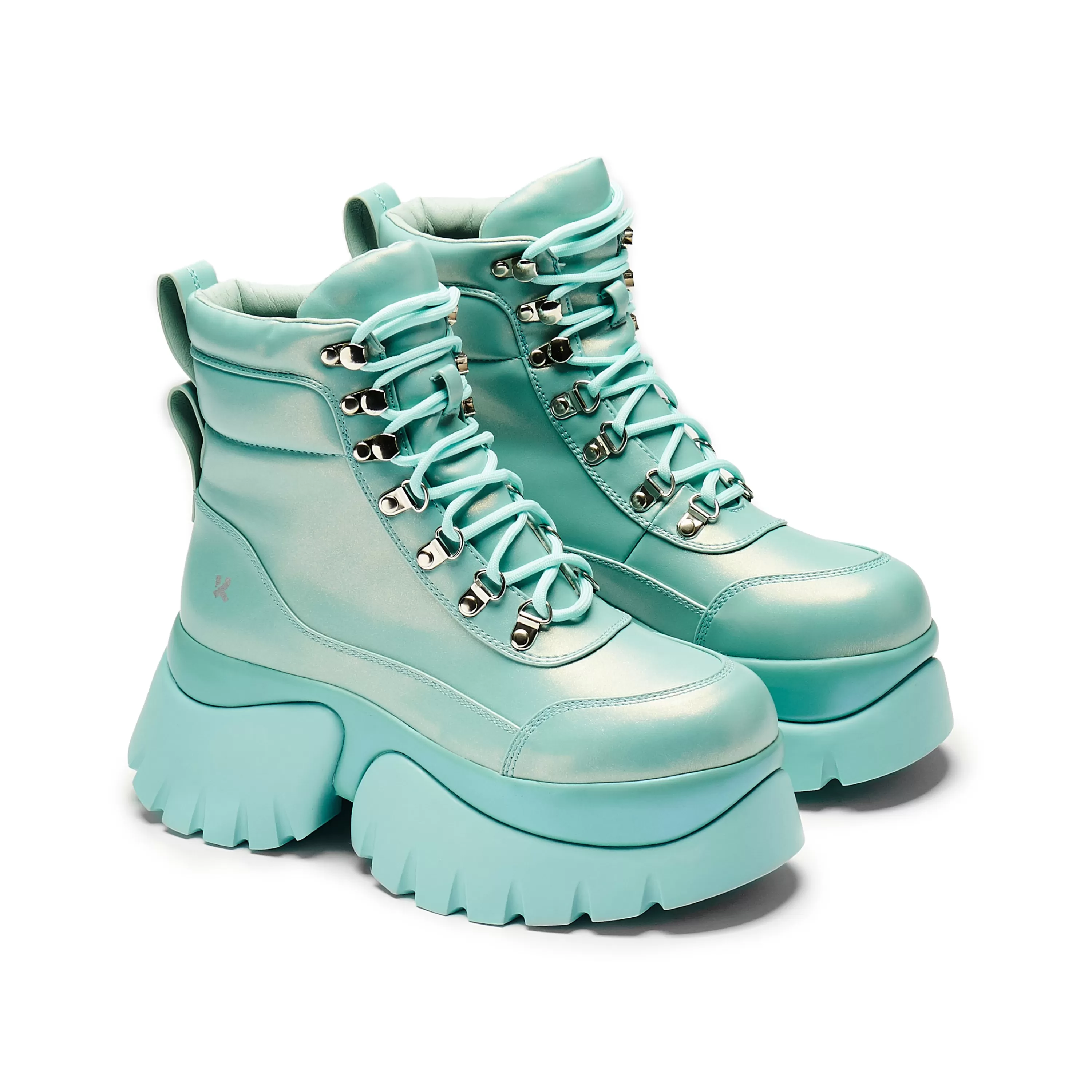 Ankle Boots | Platform Boots>KOI footwear Gooey Baby 'Monster' Platform Boots Blue