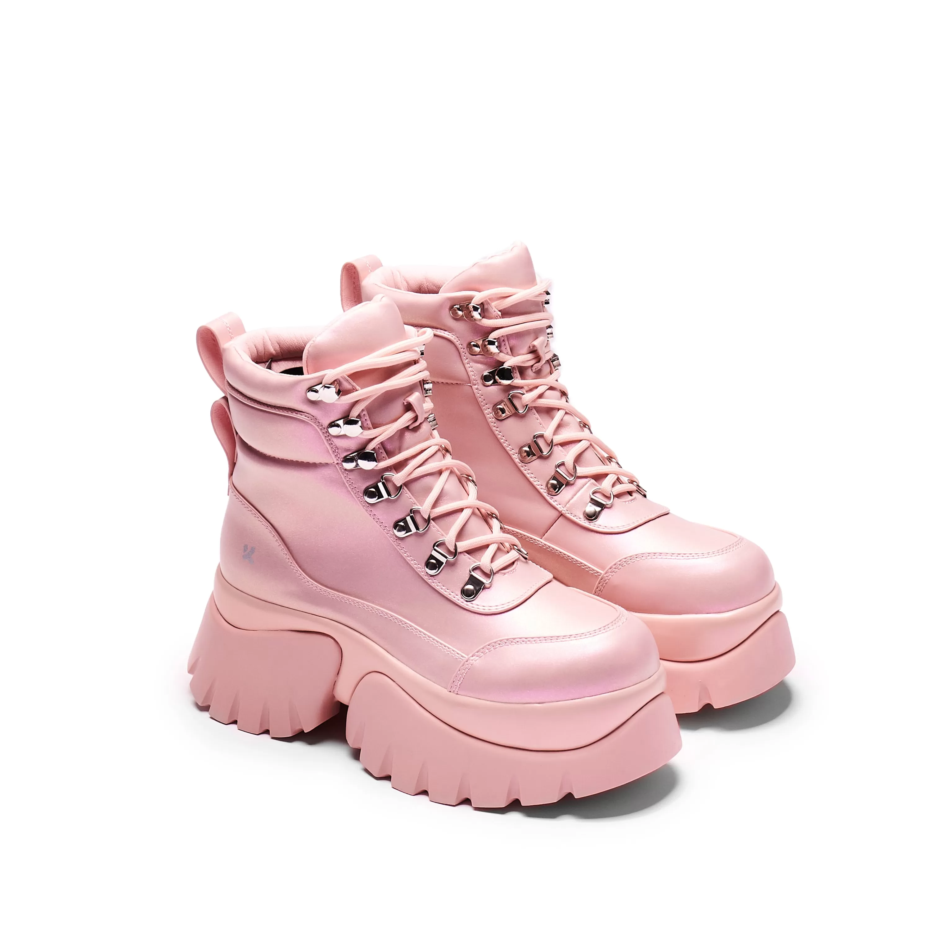 Ankle Boots | Platform Boots>KOI footwear Gooey Bubblegum 'Monster' Platform Boots Pink