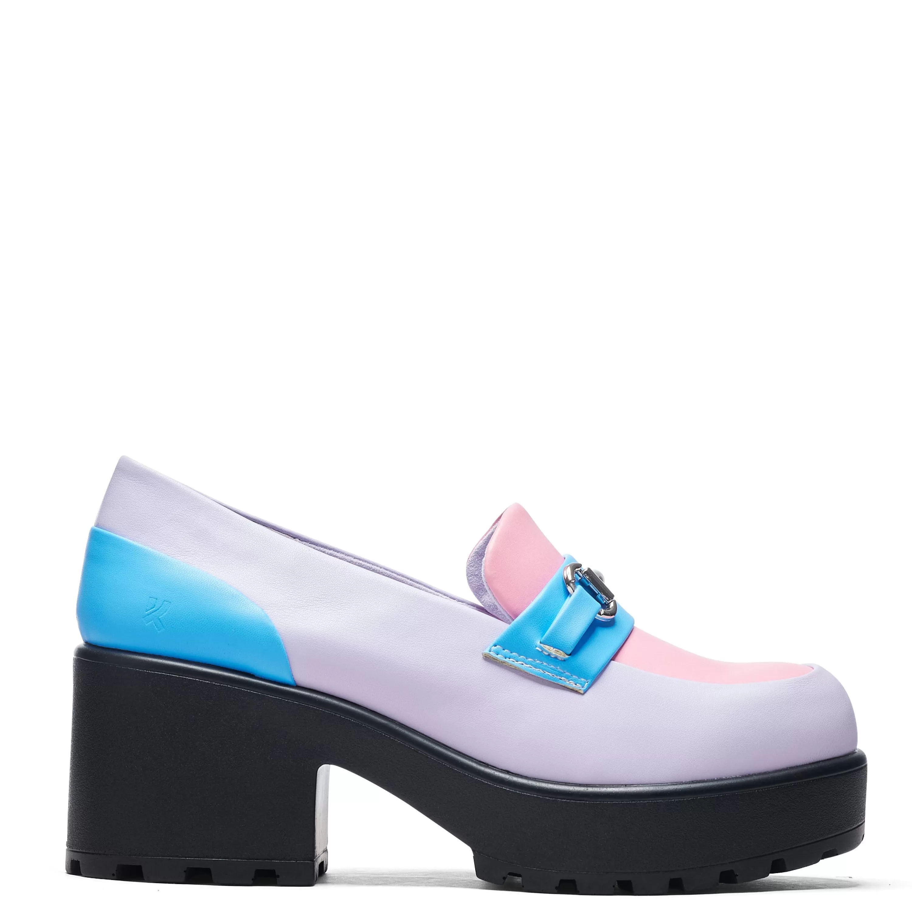 Platform Loafers>KOI footwear High Class Chunky Shoes - Pastel Pink