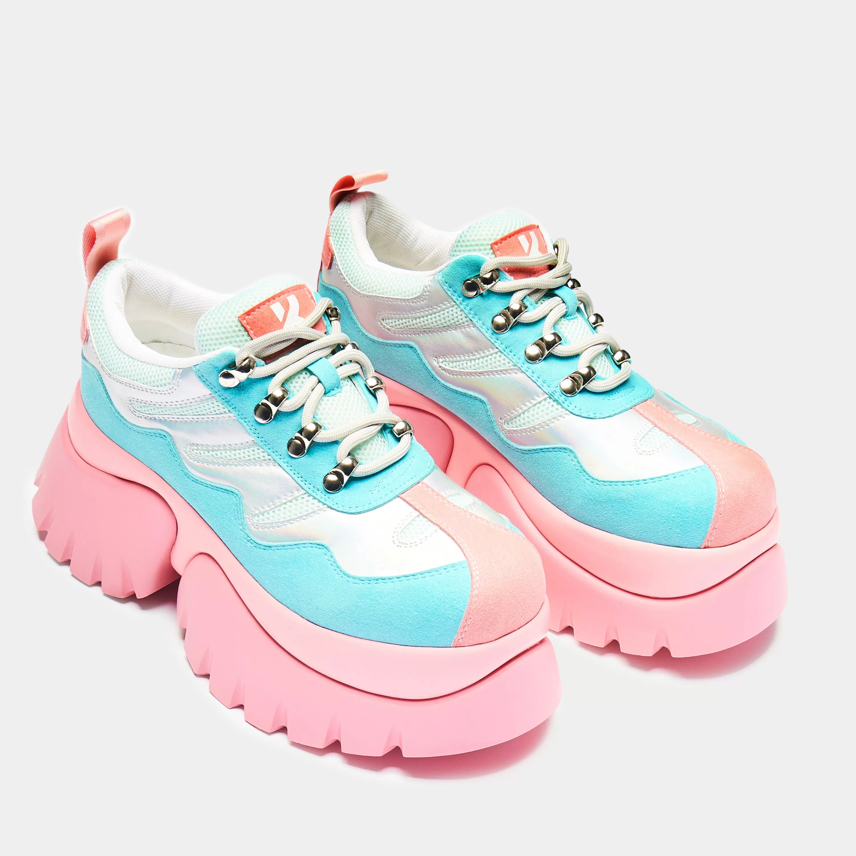 Chunky Trainers | Sport Trainers>KOI footwear Infinity Zone Chunky Trainers - Pink