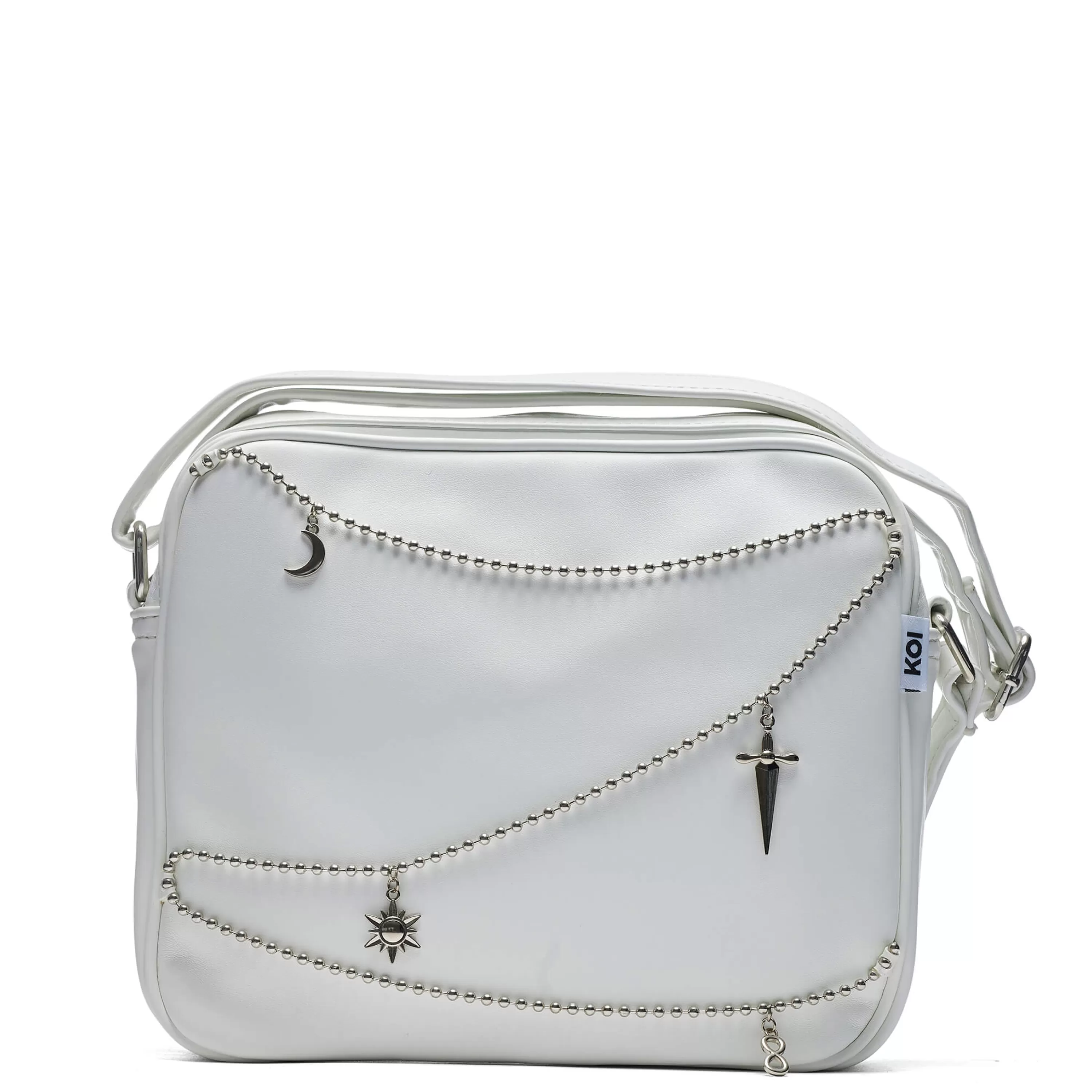 Bags>KOI footwear Jinx Mystic Charm White Shoulder Bag OS