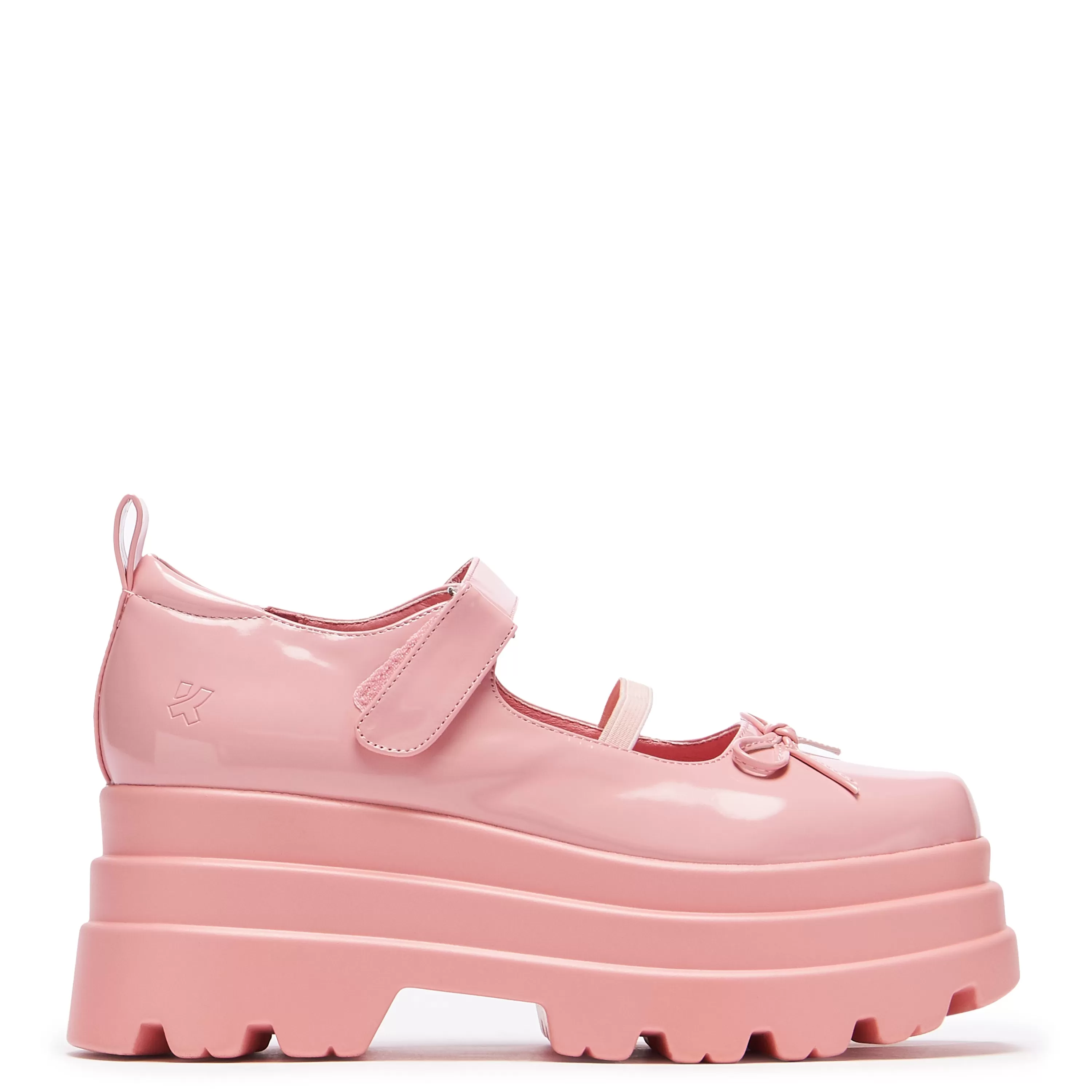 Colourful Mary Janes | Kawaii Shoes>KOI footwear Kawaii Doll Trident Mary Janes - Pink