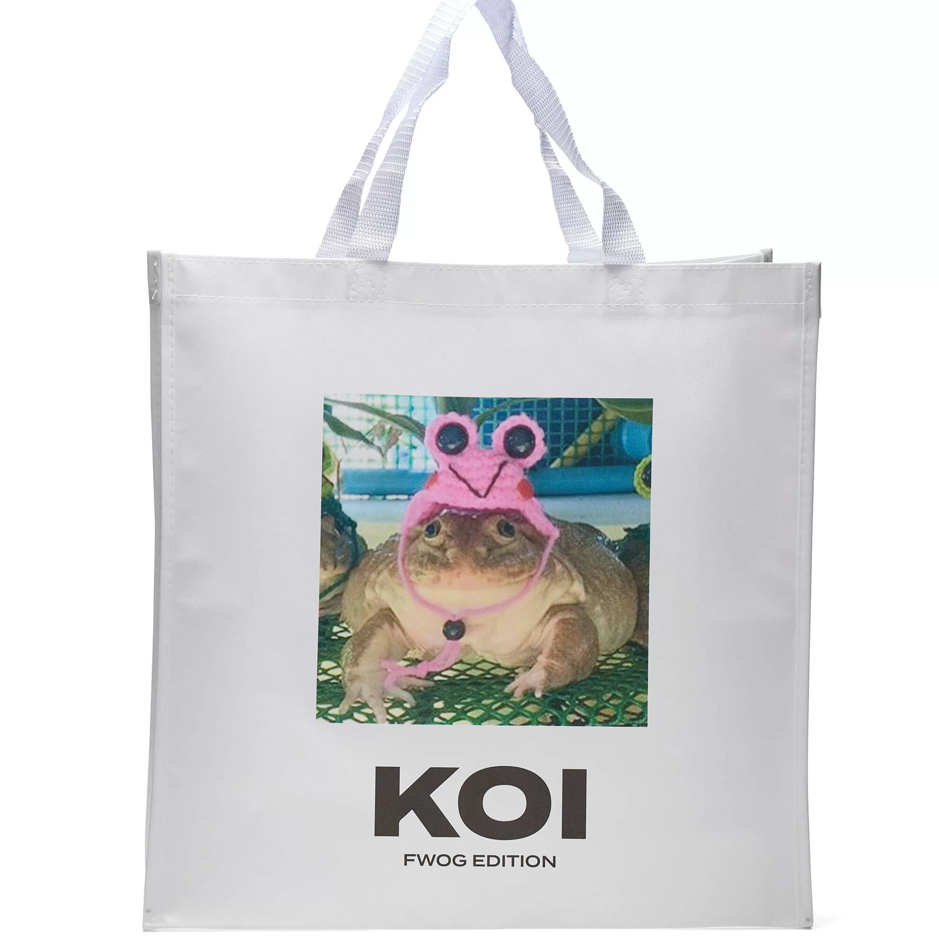 Bags | Accessories>KOI footwear KOI Frog Tote Bag White