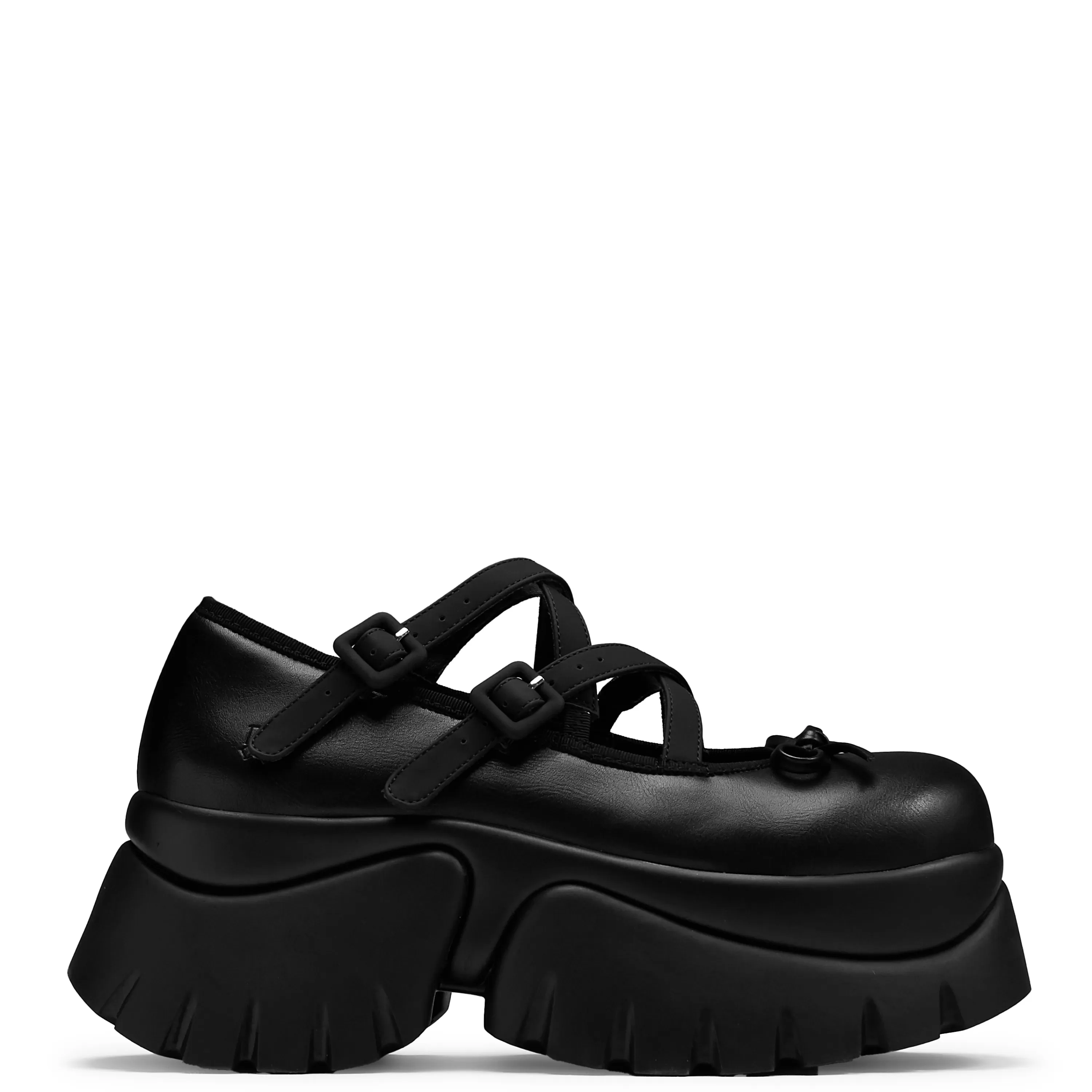 Black Mary Janes>KOI footwear Margot Monster Platform Mary Janes - Black