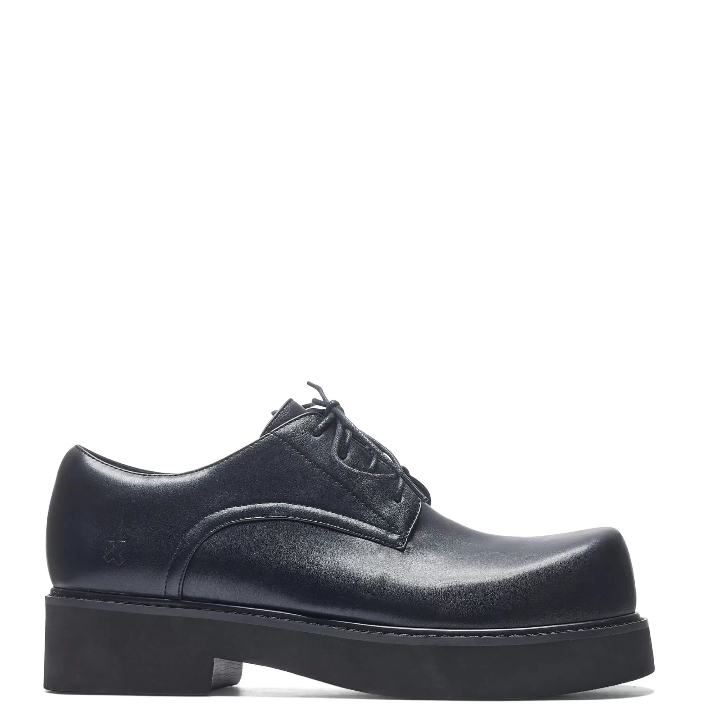 Lace Up>KOI footwear 400% Oversized Men's Derby Shoes - Black