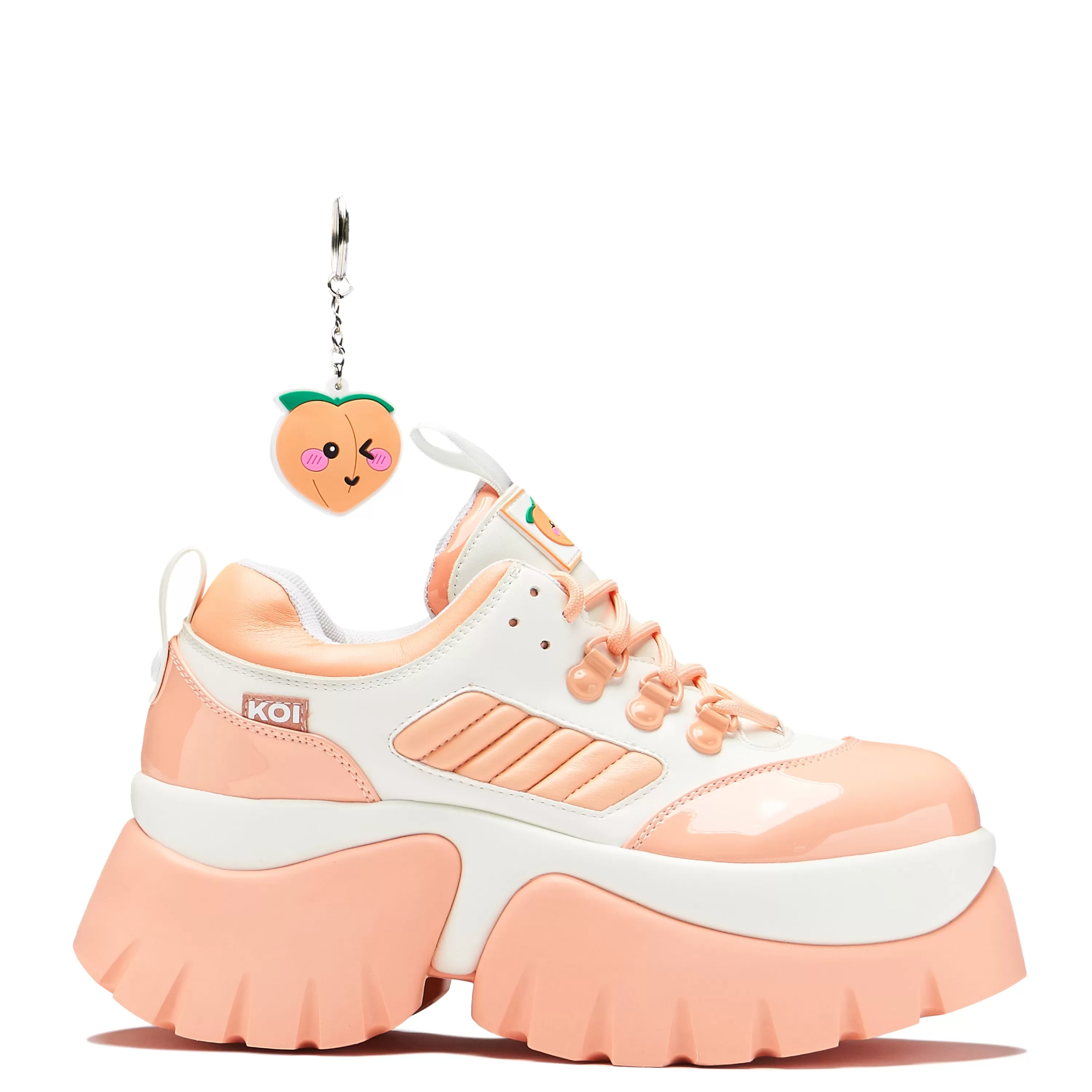 Sport Trainers>KOI footwear Peach Iced Tea Trainers Orange