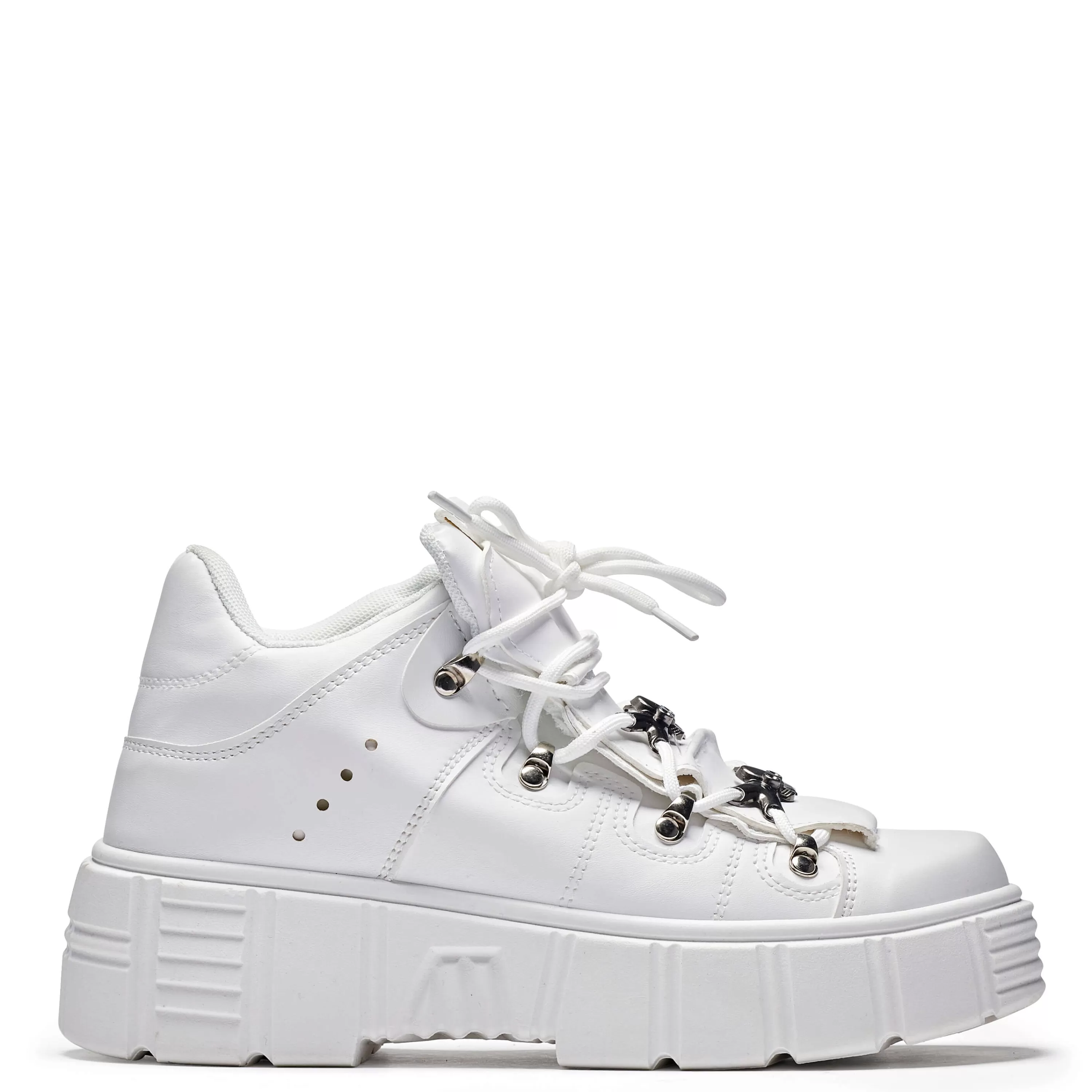 Chunky Trainers | White Chunky Trainers>KOI footwear Rimo Core Chunky Trainers White