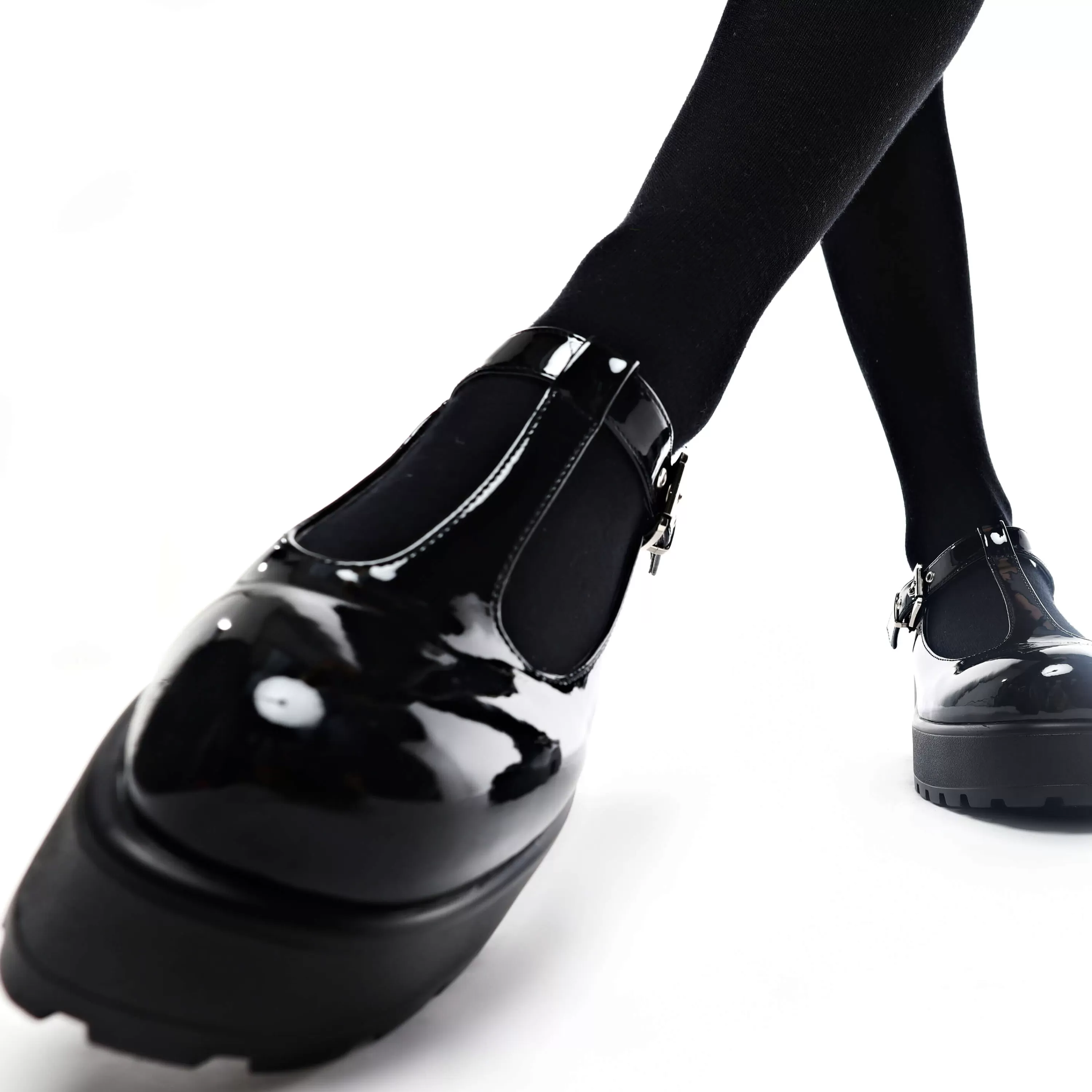 Heeled Mary Janes | Heeled Mary Janes>KOI footwear SAI Mary Jane Shoes 'Patent Edition' Black