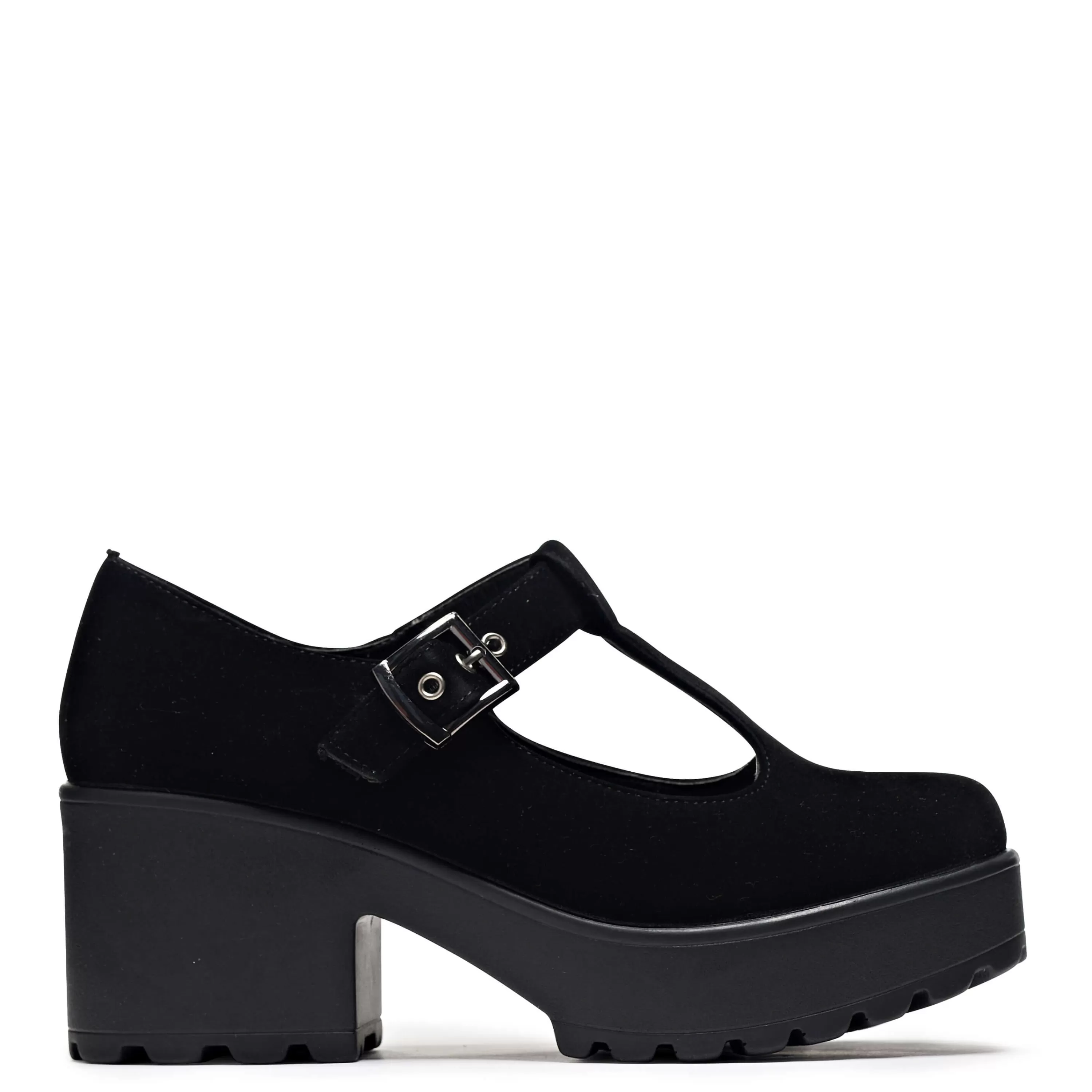 Heeled Mary Janes | Heeled Mary Janes>KOI footwear Sai Mary Jane Shoes 'Suede Edition' Black