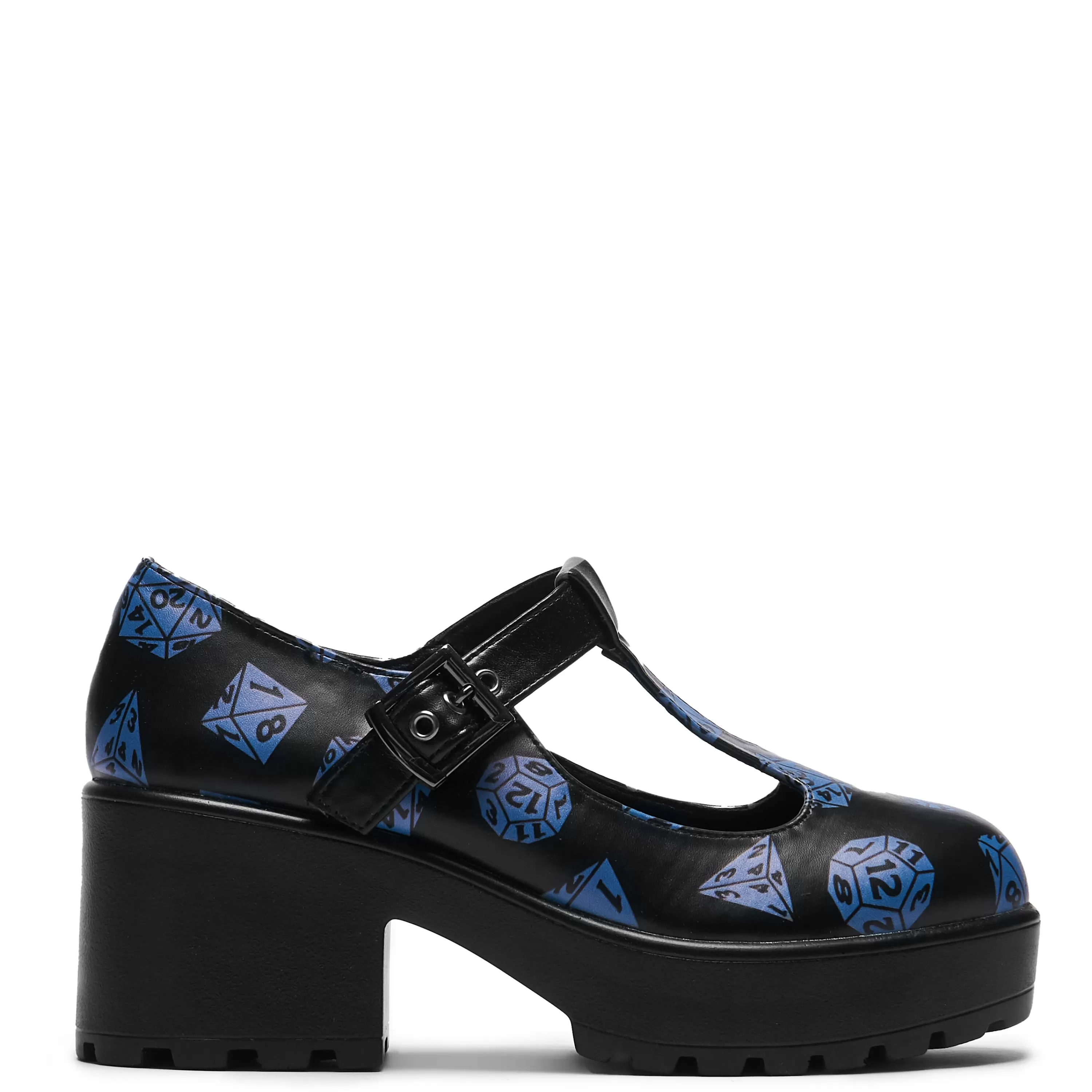 Black Mary Janes>KOI footwear Sai Mary Janes ‘Saving Throw Edition’ Black