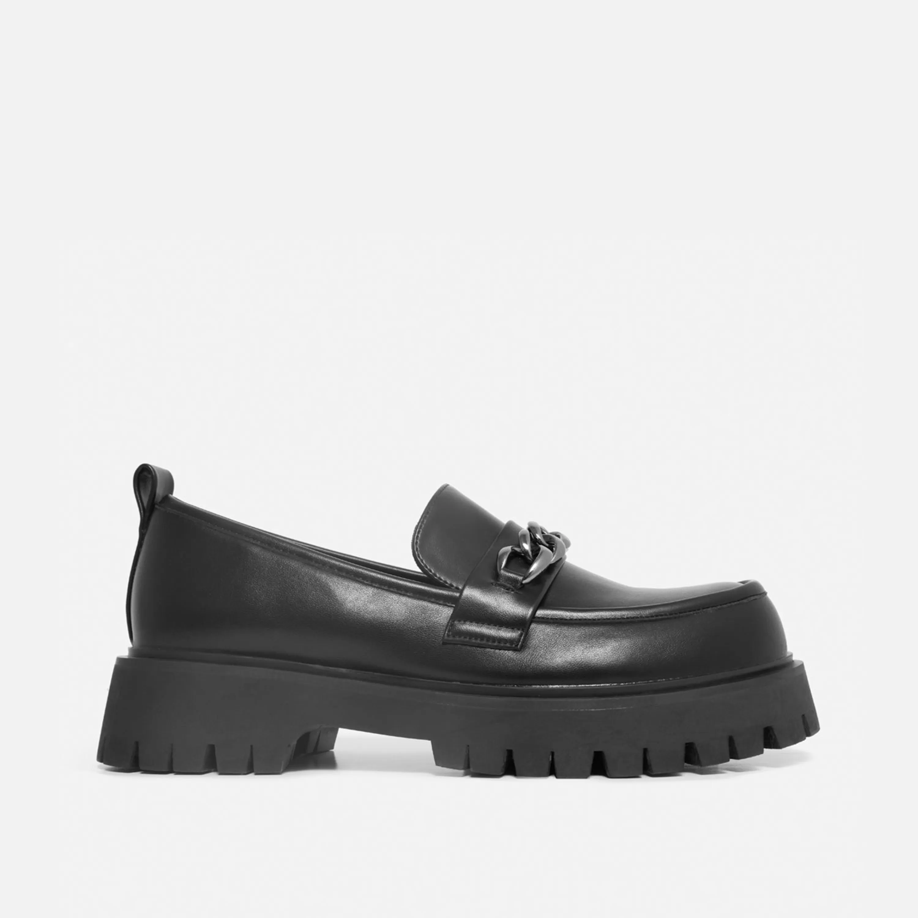 Loafers>KOI footwear Shenron Men's Chain Loafers Black