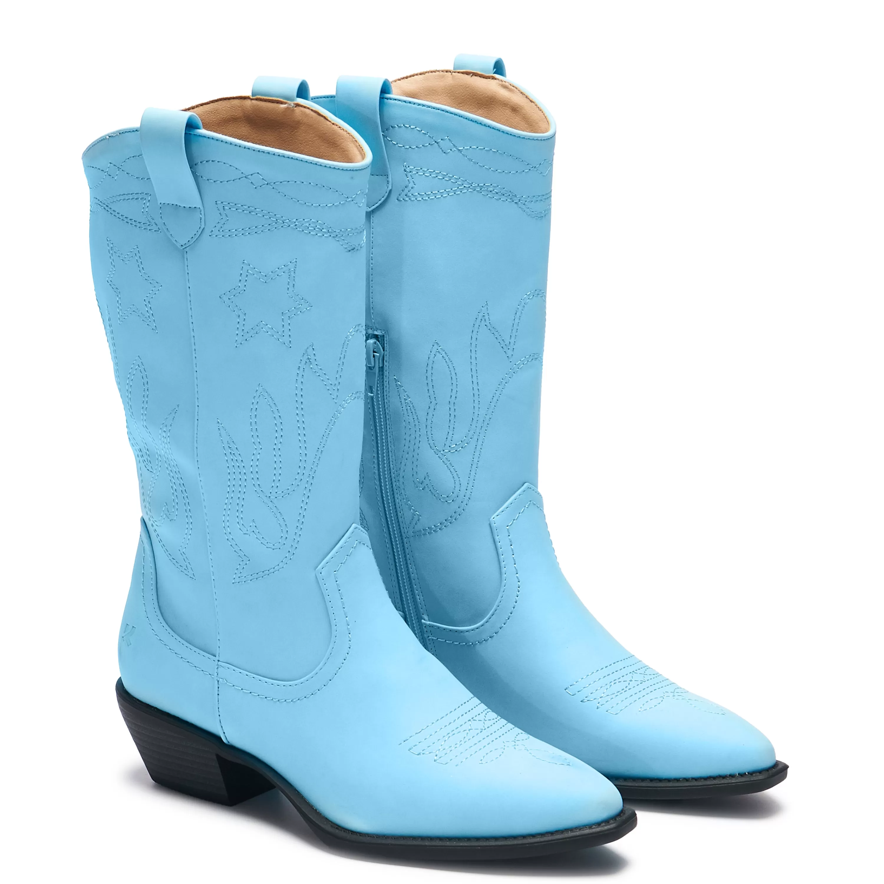 Platform Boots>KOI footwear Slingstar Cowboy Boots - Blue