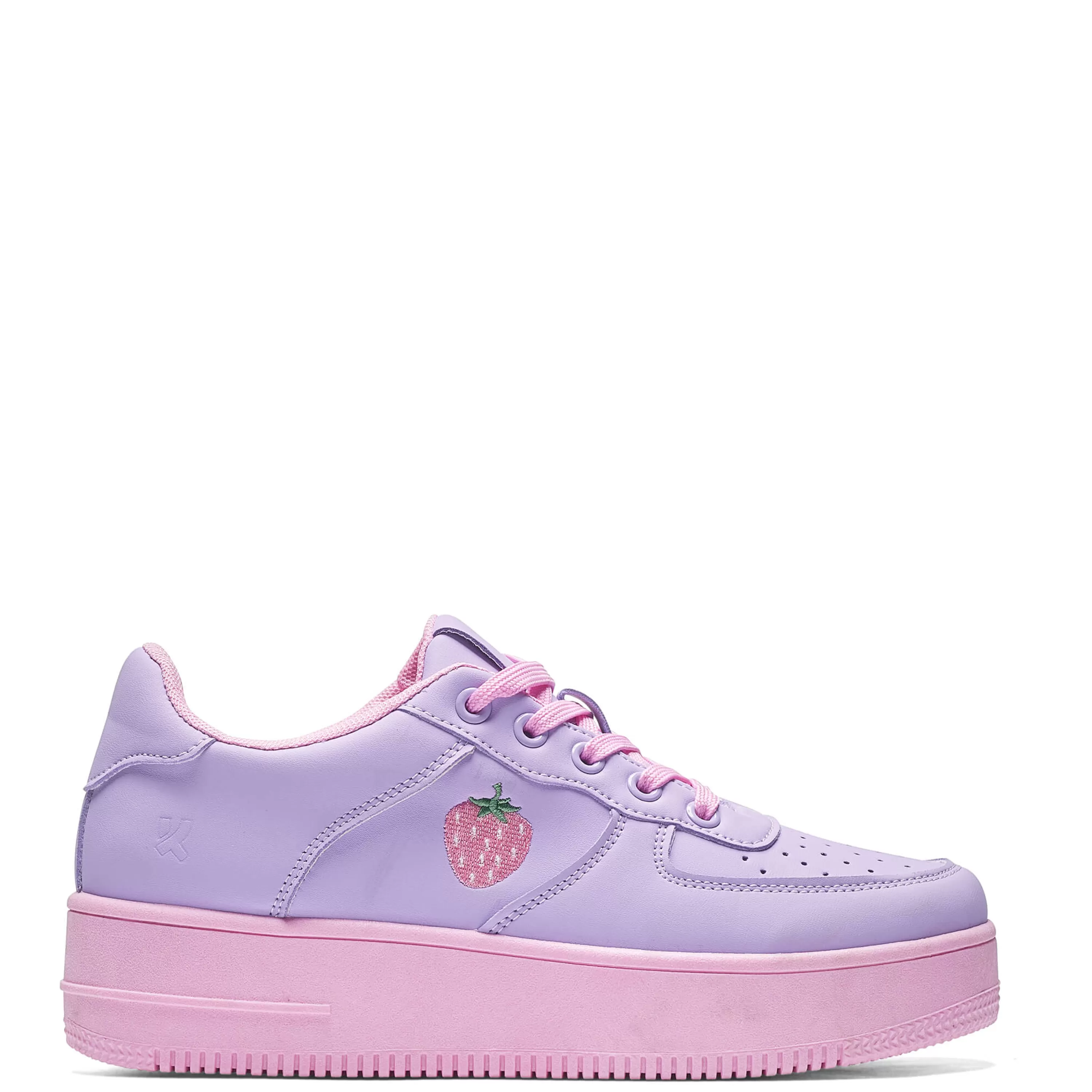 Chunky Trainers | Sport Trainers>KOI footwear Sweet Strawberry Platform Trainers Purple