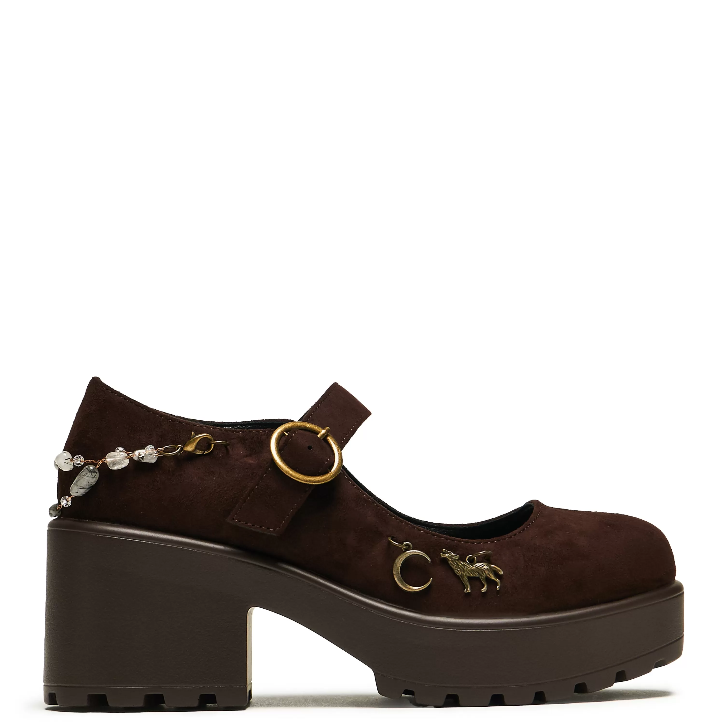 Wolves>KOI footwear Tira Mary Janes ‘Shapeshifter Edition’ Brown