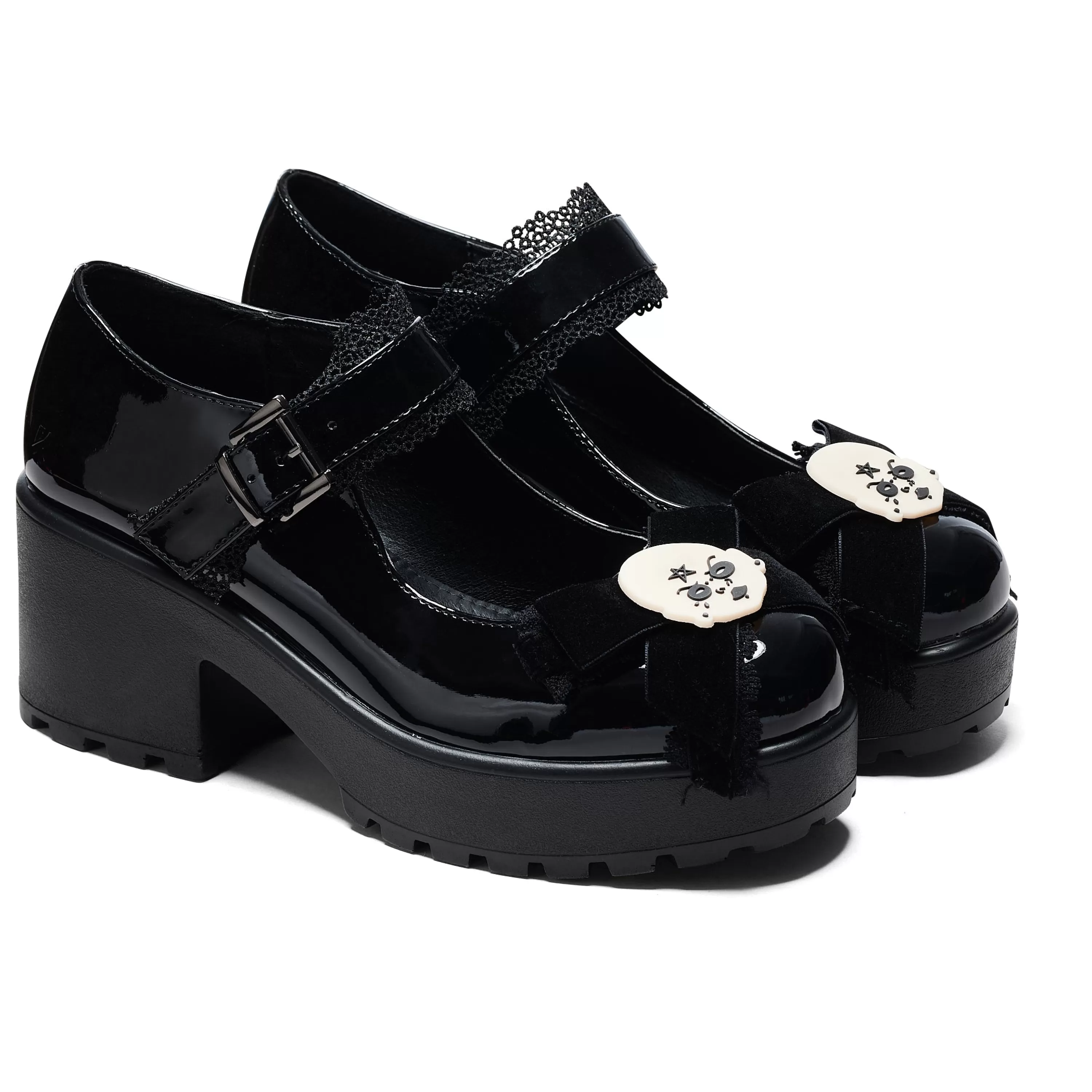 Heeled Mary Janes | Heeled Mary Janes>KOI footwear Tira Gothic Mary Janes 'Witch Baby Edition' Black