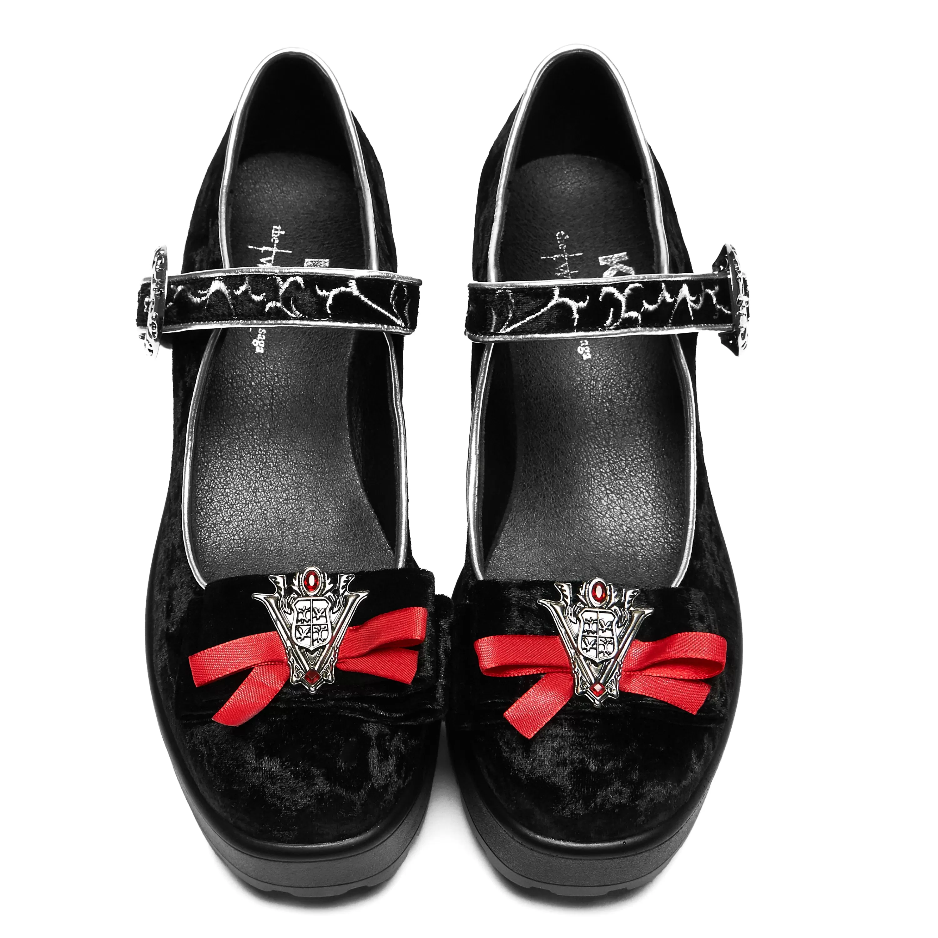 Vampire>KOI footwear Tira Mary Jane and Alec Edition Black