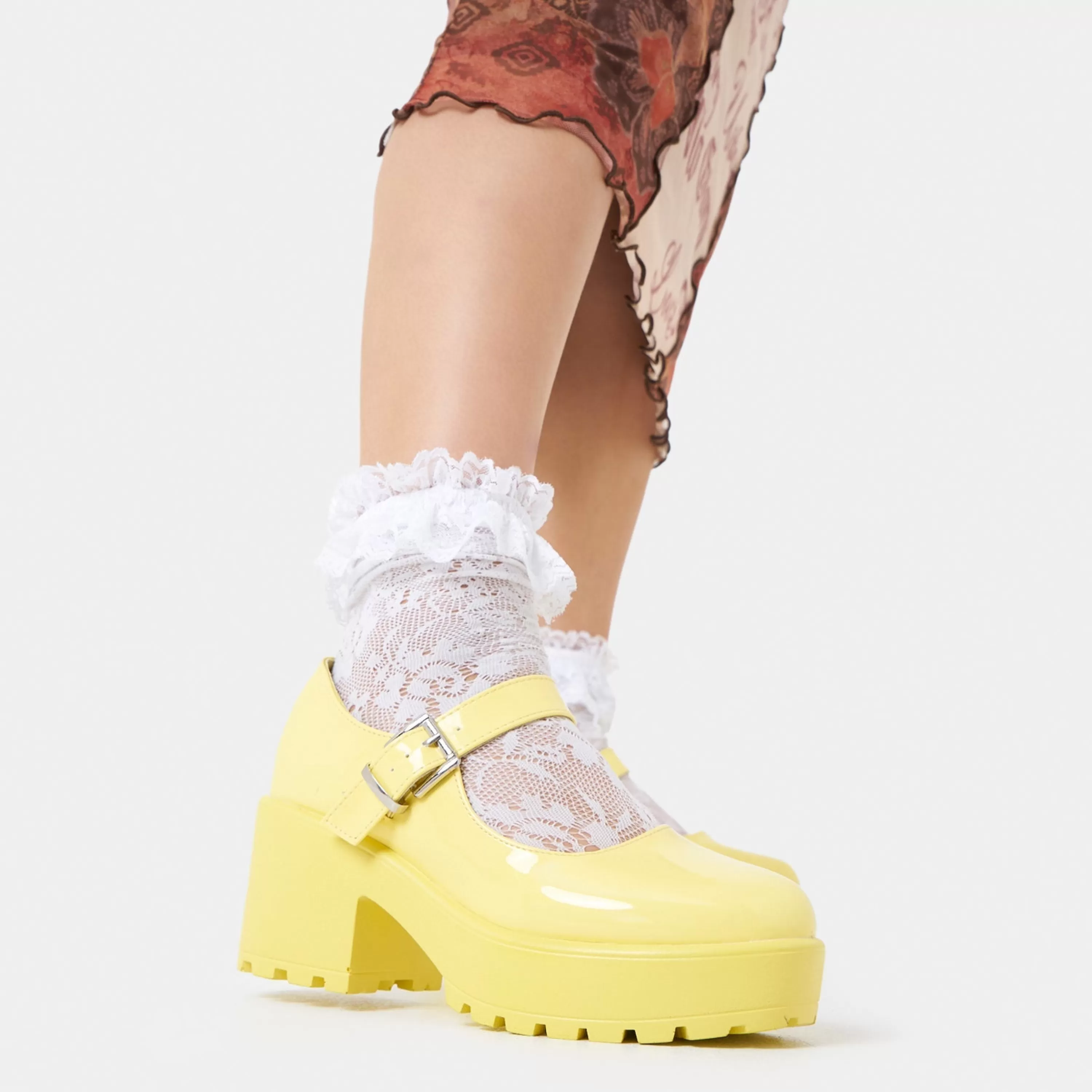 Heeled Mary Janes | Heeled Mary Janes>KOI footwear Tira Mary Jane Shoes 'Sunshine Edition' Yellow