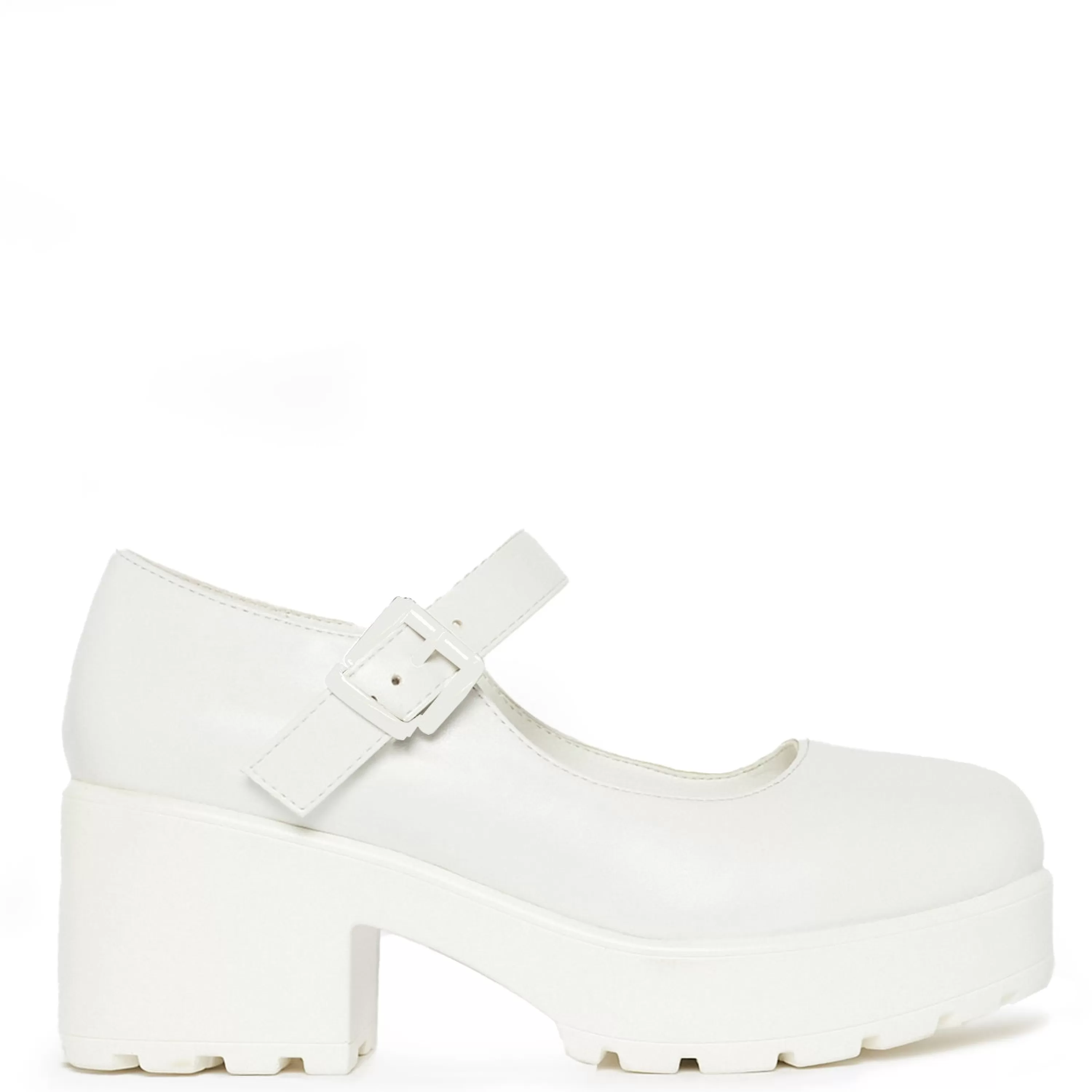 Heeled Mary Janes | Heeled Mary Janes>KOI footwear Tira Mary Jane Shoes ' Washout Edition' White