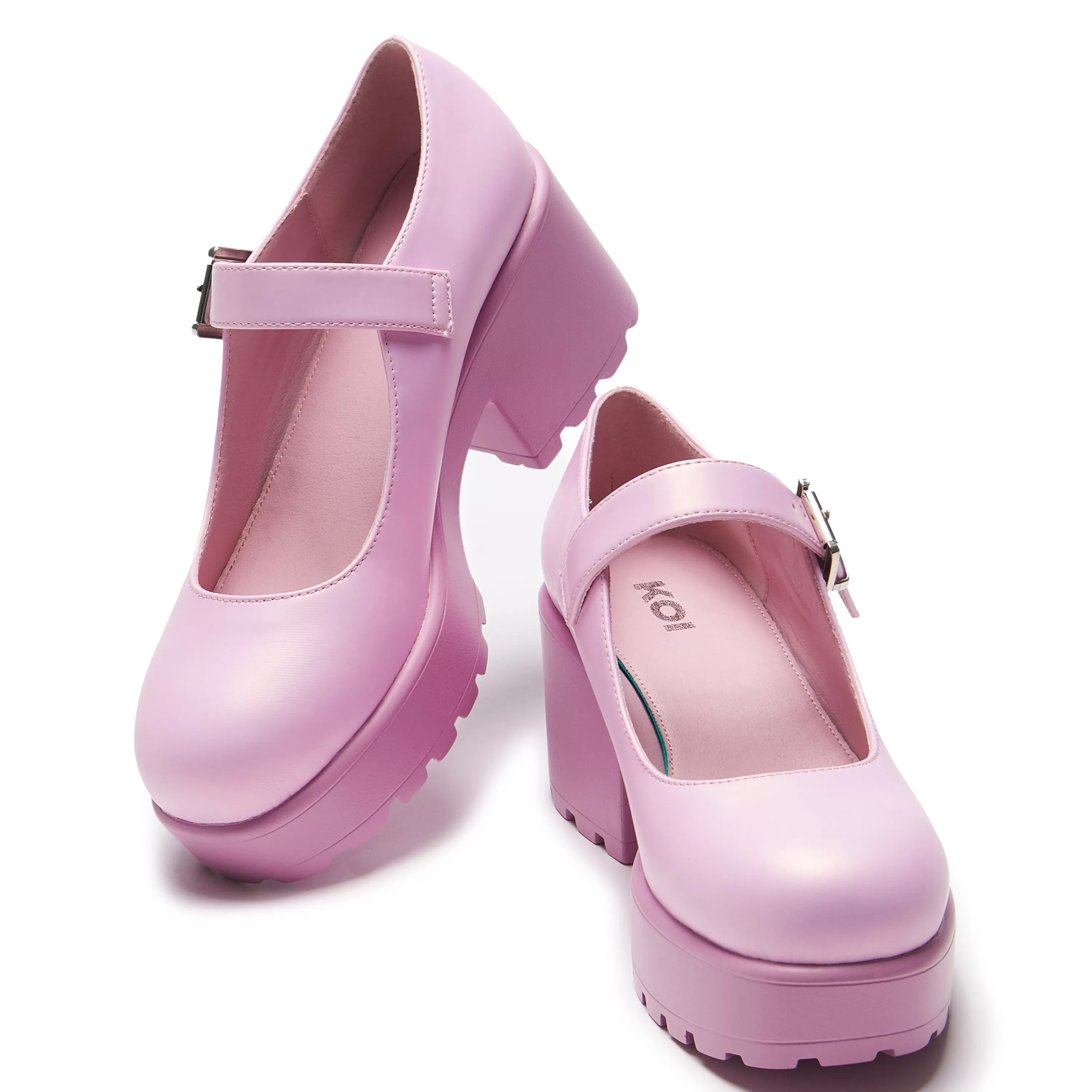 Heeled Mary Janes | Heeled Mary Janes>KOI footwear Tira Pearl Mary Janes 'Blush Jewel Edition' Pink