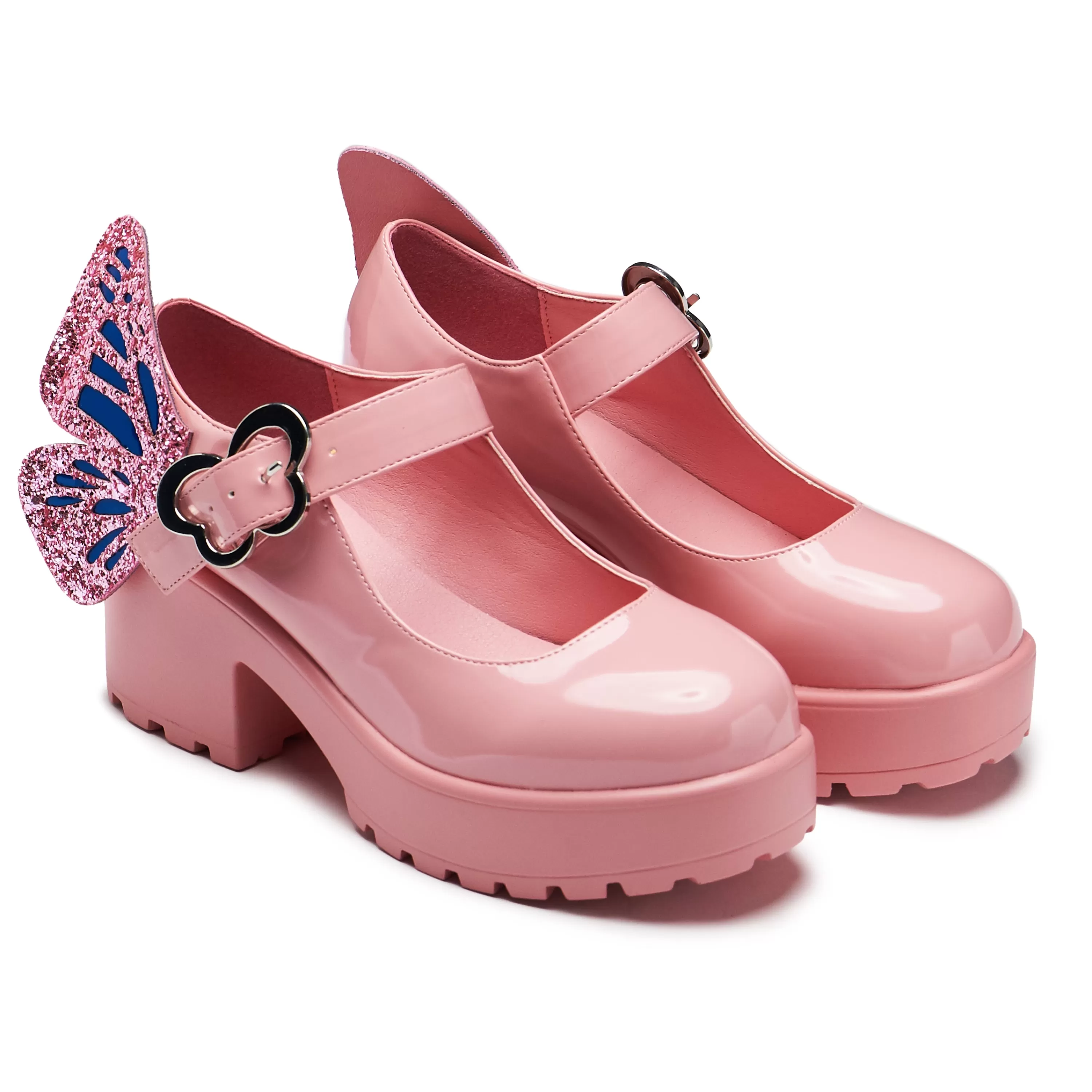 Heeled Mary Janes | Heeled Mary Janes>KOI footwear Tira Mary Janes ‘ Good Fairy Edition’ Pink