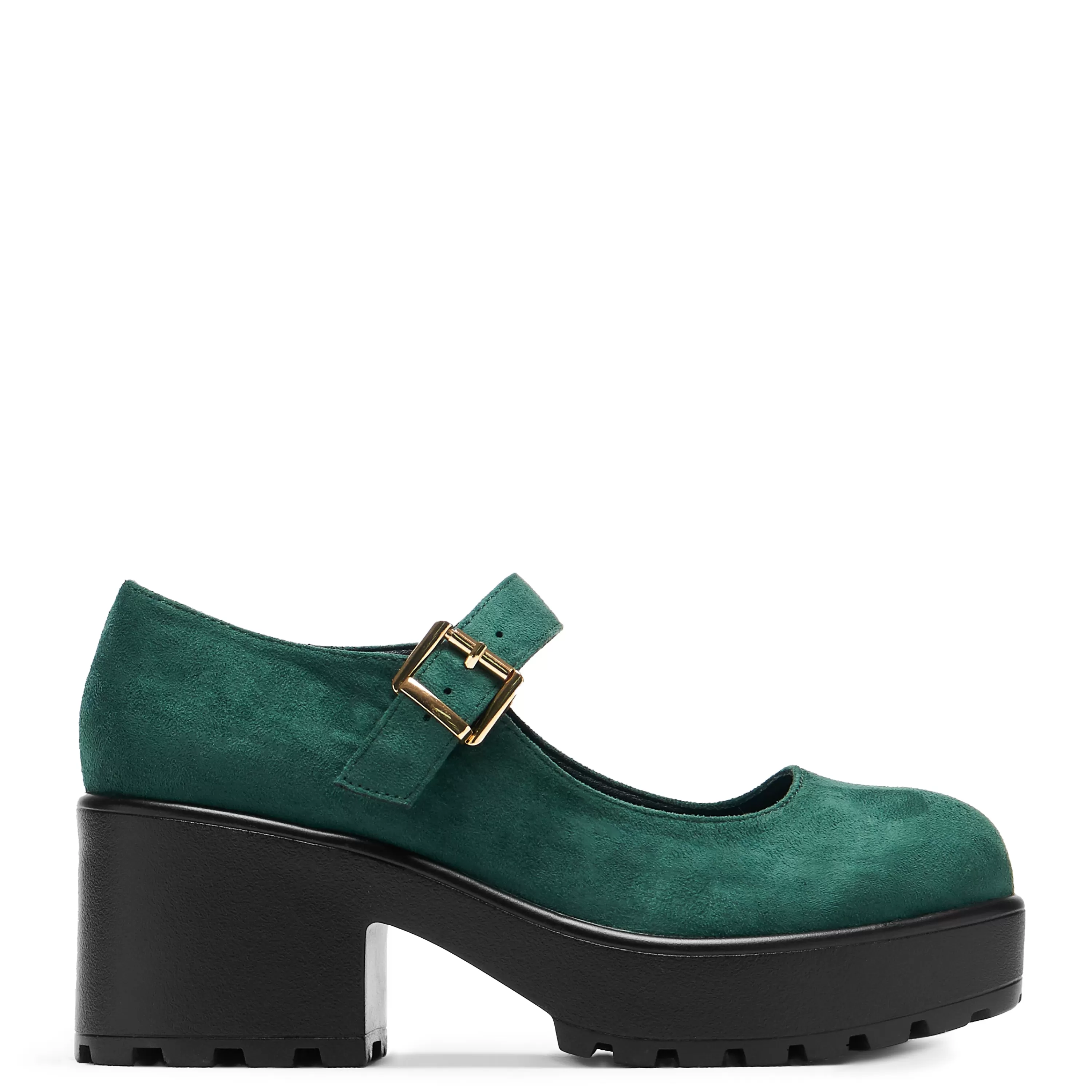 Heeled Mary Janes | Heeled Mary Janes>KOI footwear Tira Suede Mary Janes ‘ Ever Edition’ Green