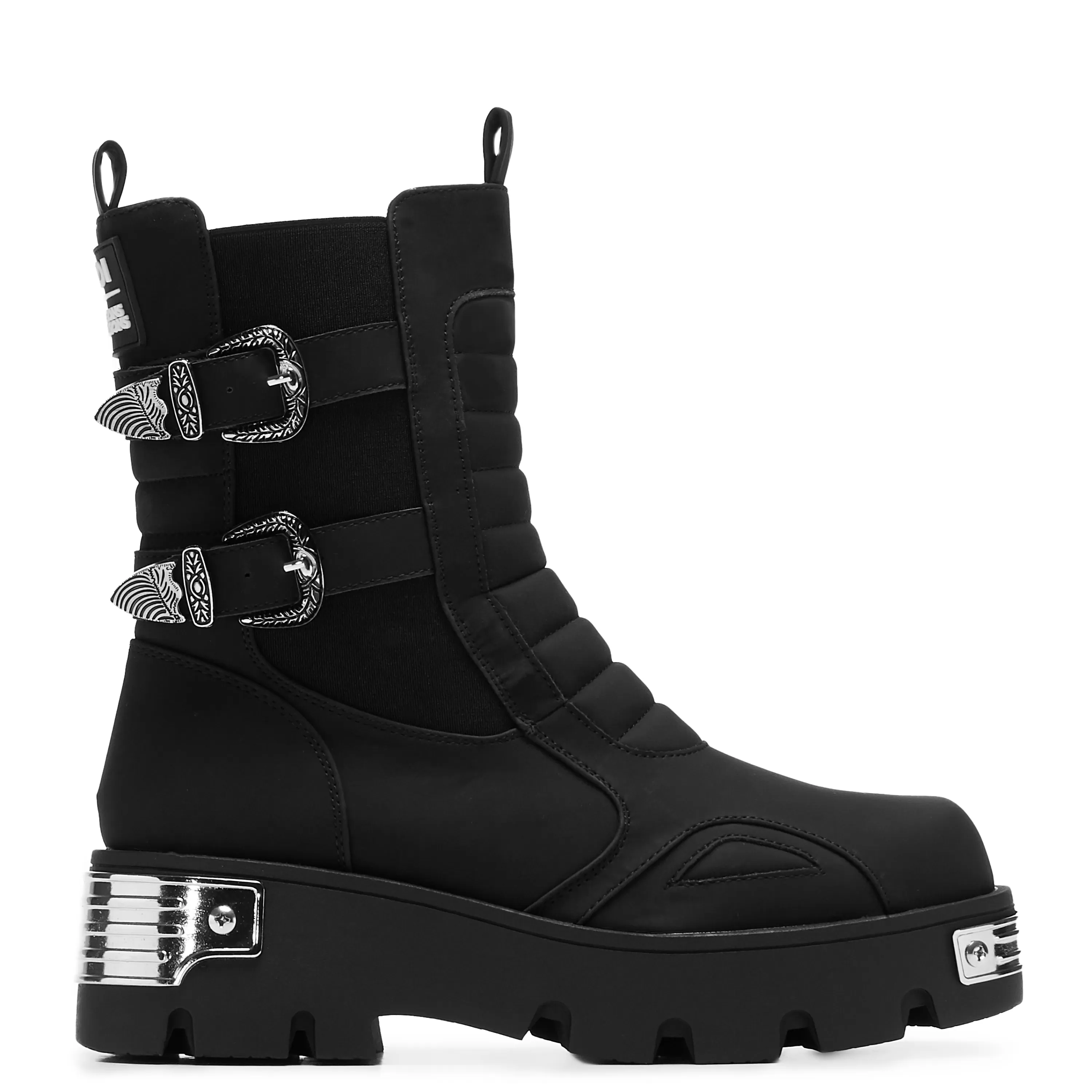 Ankle Boots>KOI footwear Uncanny Dodge Rogue Military Boots - Black