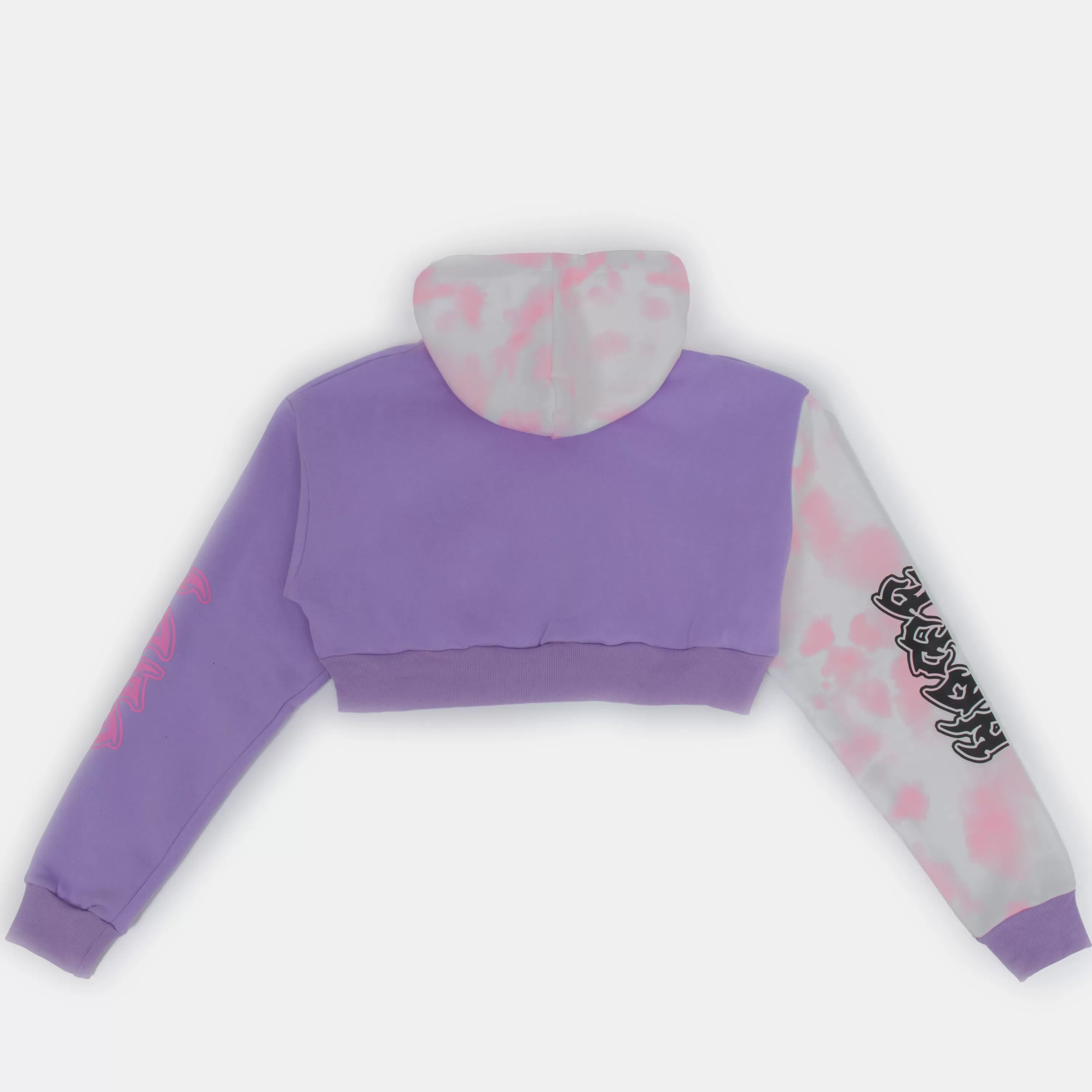 Kawaii Shoes | Clothing>KOI footwear Yami Cropped Hoodie Purple